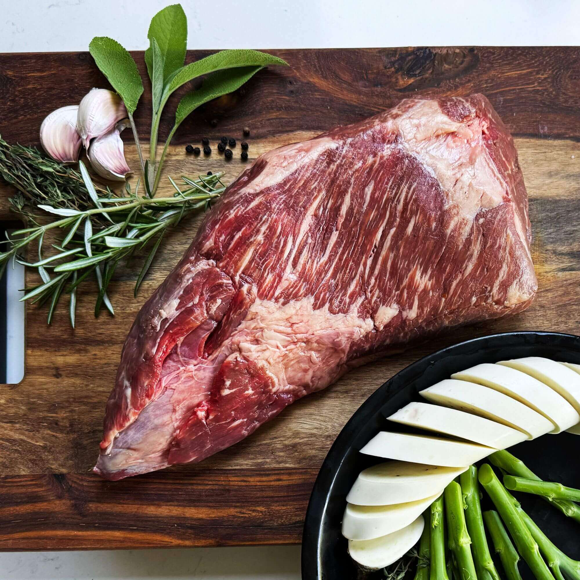 Tri tip vlees uitgelegd van structuur tot bereiding - Beef Boutique
