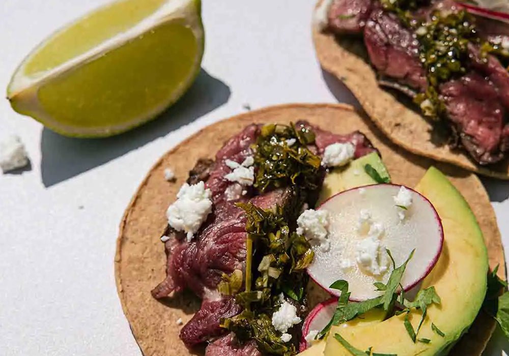 Skirt Steak taco’s - Beef Boutique