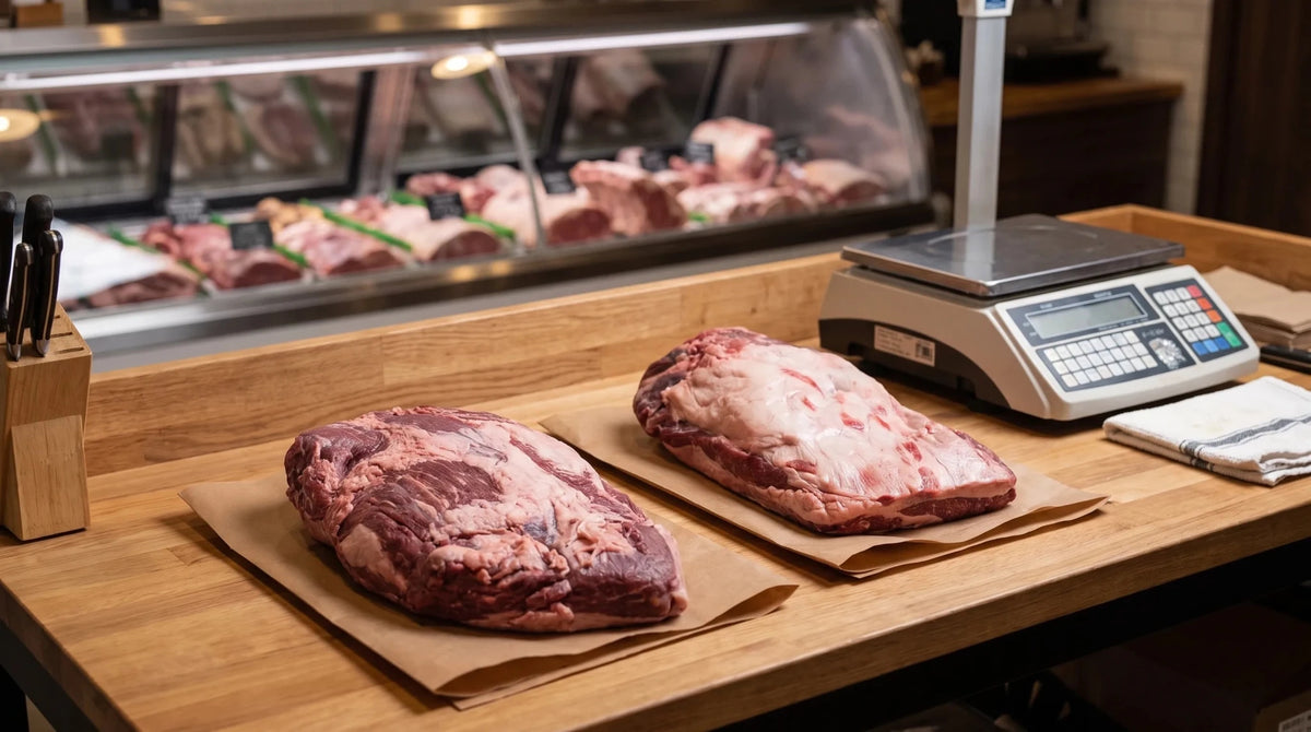 Brisket bij de slager kiezen voor een geslaagde low & slow BBQ - Beef Boutique