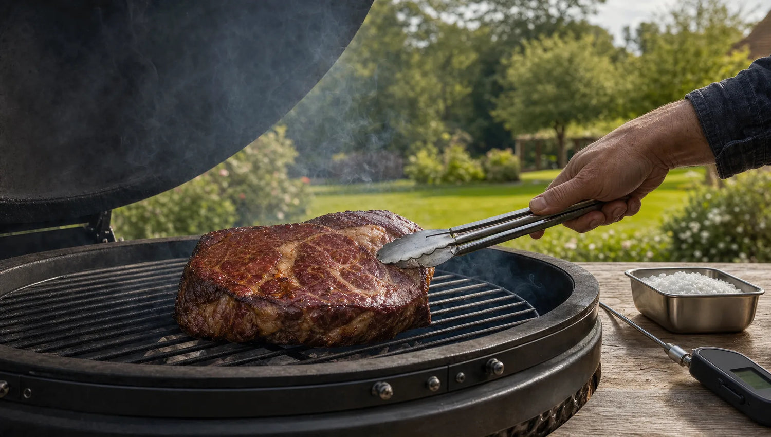 Rib eye aan een stuk op de BBQ met meer controle - Beef Boutique