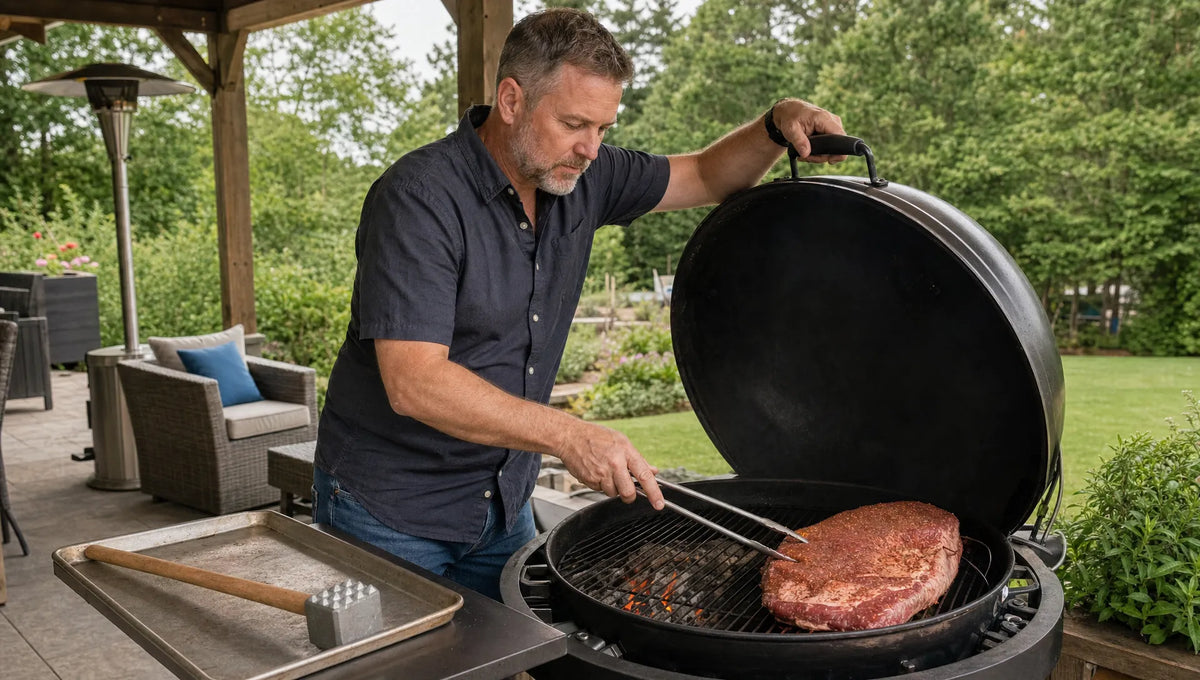Grote stukken vlees voor de BBQ met de beste controle garen - Beef Boutique