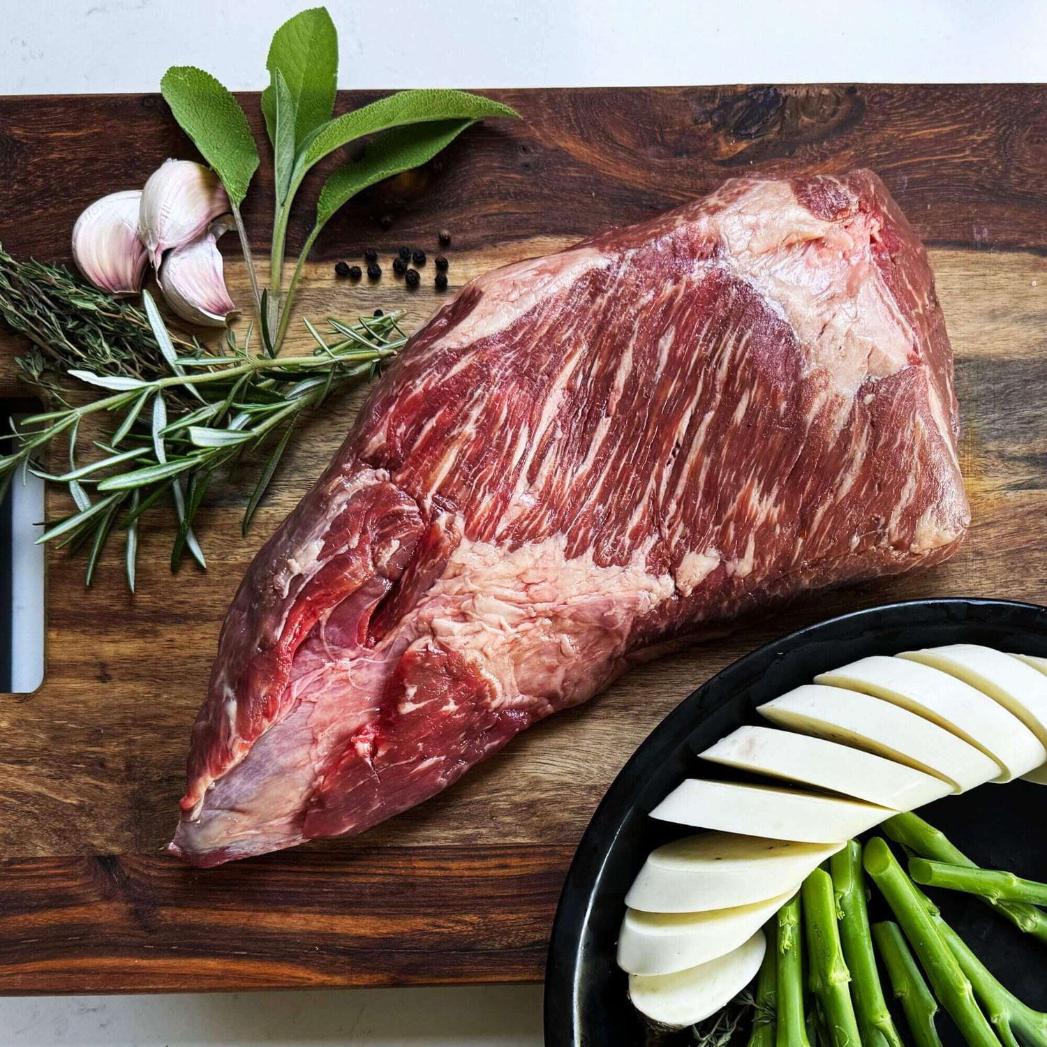 Tri tip vlees uitgelegd van structuur tot bereiding - Beef Boutique