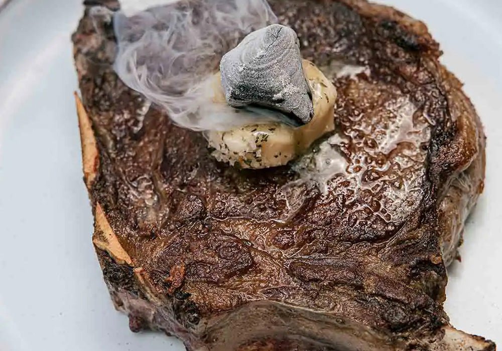 Plancha Côte de Boeuf met Beenmerg Boter - Beef Boutique