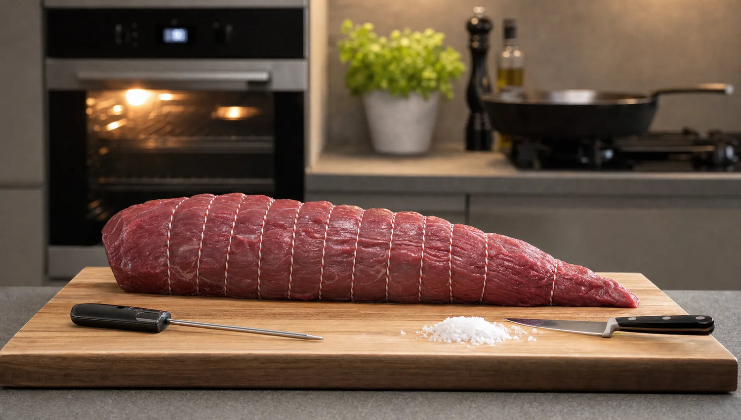 Ossenhaas aan een stuk bereiden zonder droge randen - Beef Boutique