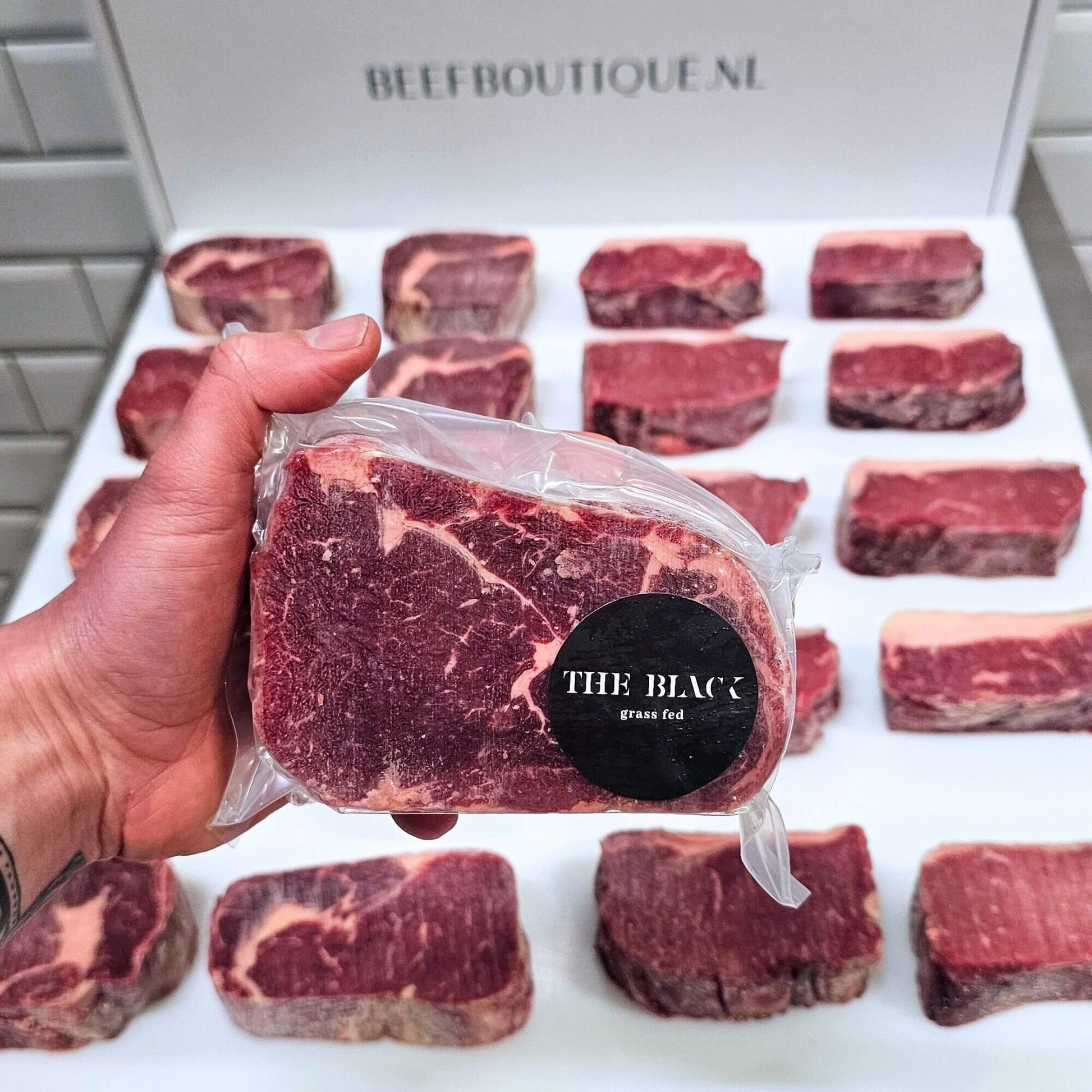 The Black Ribeye grasgevoerd - Beef Boutique