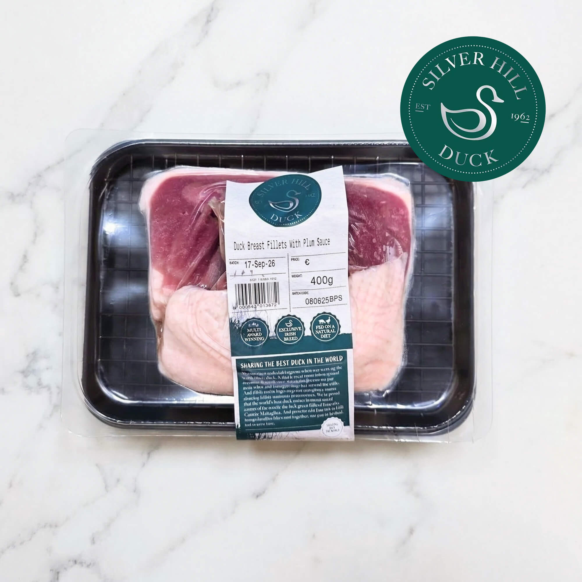 Silver Hill Duck Eendenborstfilets met Pruimensaus - Beef Boutique