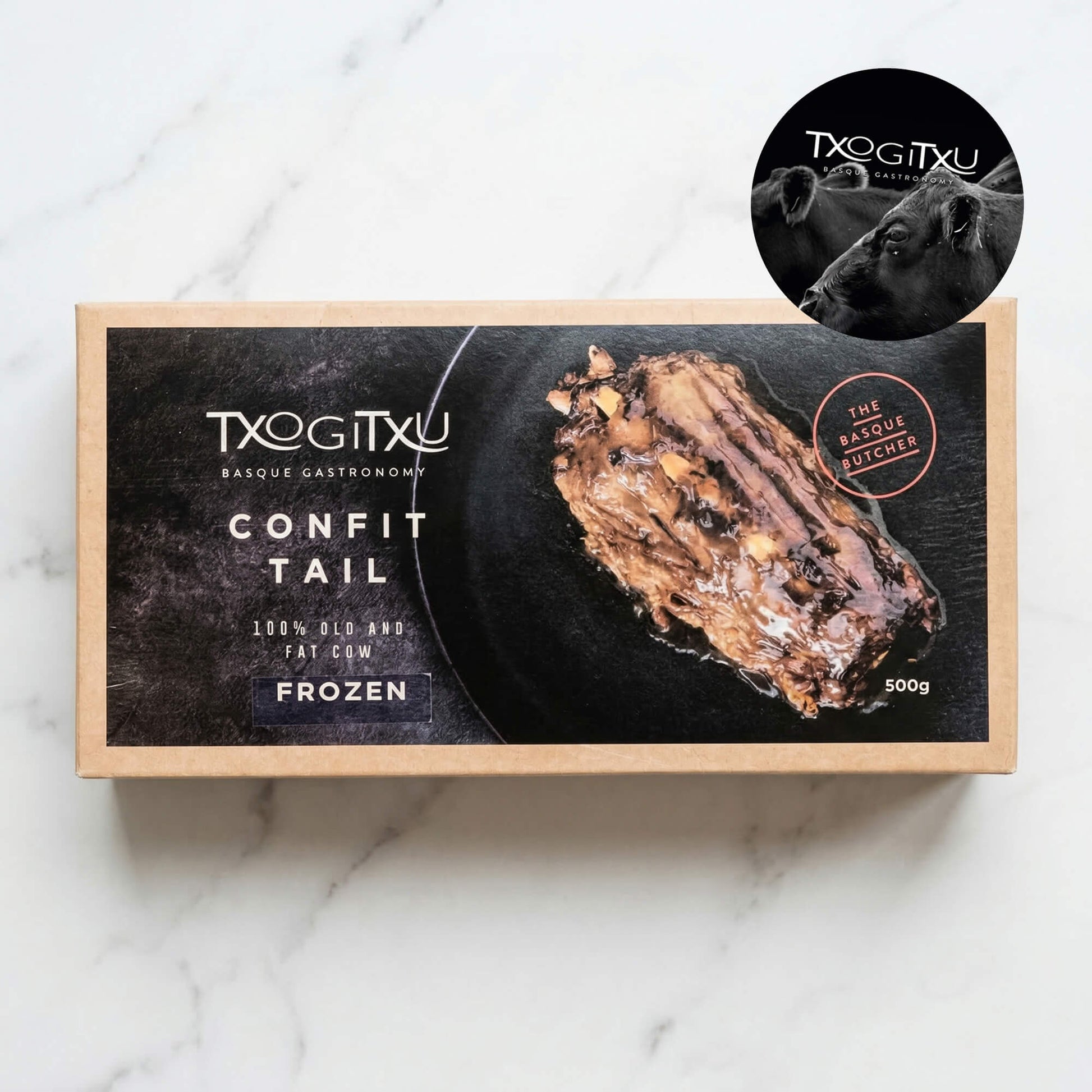 Txogitxu gekonfijte Ossenstaart - Beef Boutique
