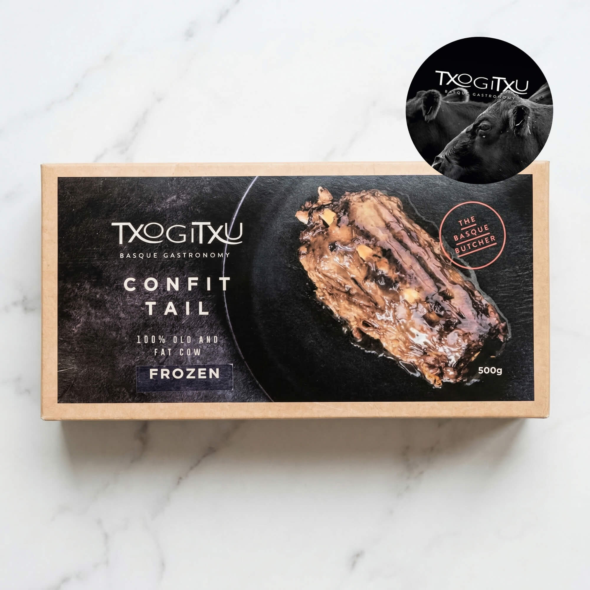 Txogitxu gekonfijte Ossenstaart - Beef Boutique