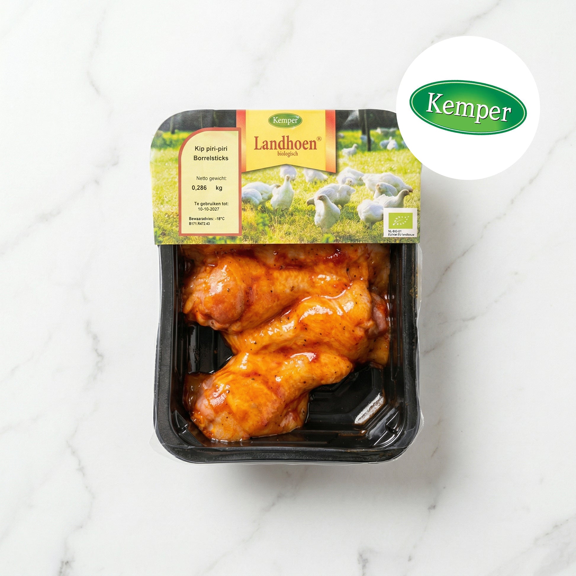 Kemper Kip Gemarineerde Borrelsticks - Beef Boutique