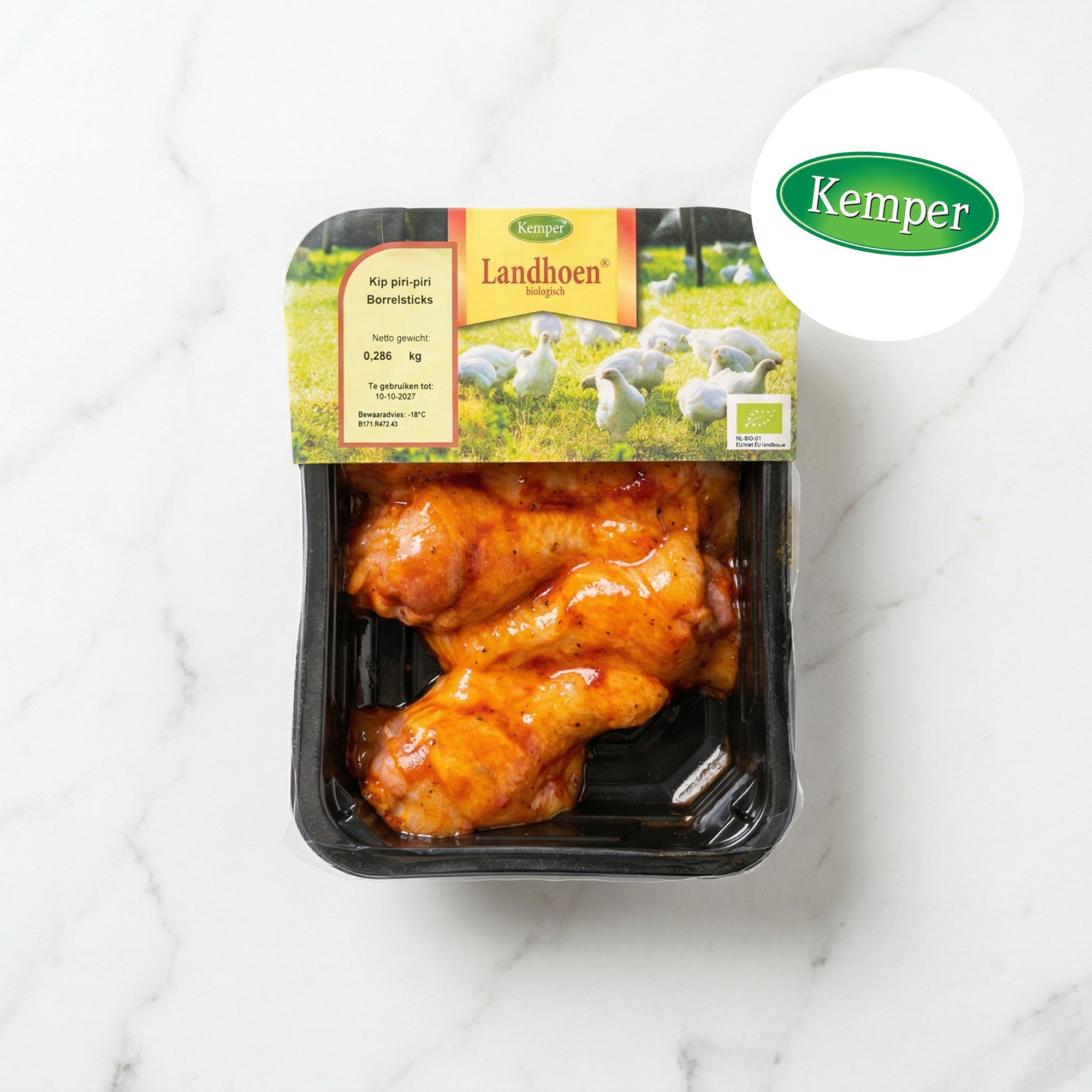 Kemper Kip Gemarineerde Borrelsticks - Beef Boutique