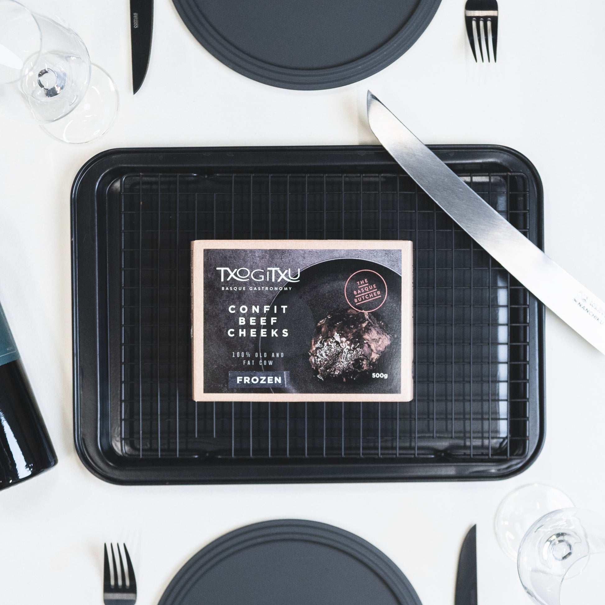 Txogitxu gekonfijte Runderwang - Beef Boutique