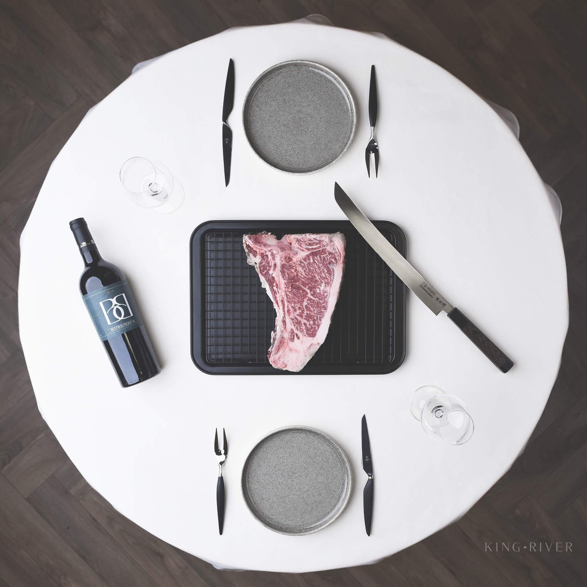 King River Wagyu T - Bone Steak - Beef Boutique