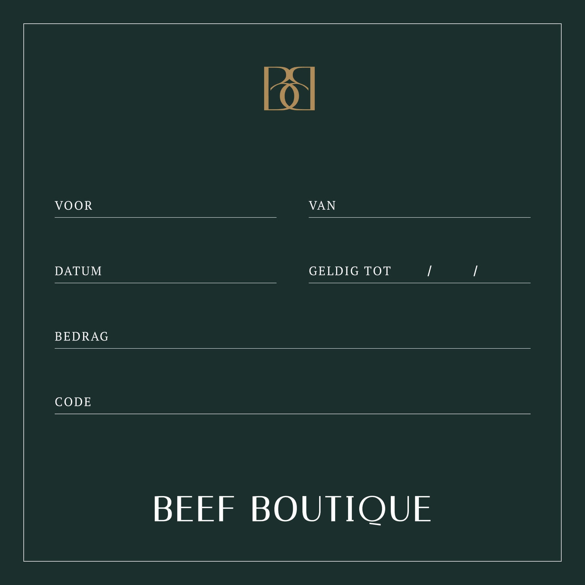 Beef Boutique Giftcard - Beef Boutique