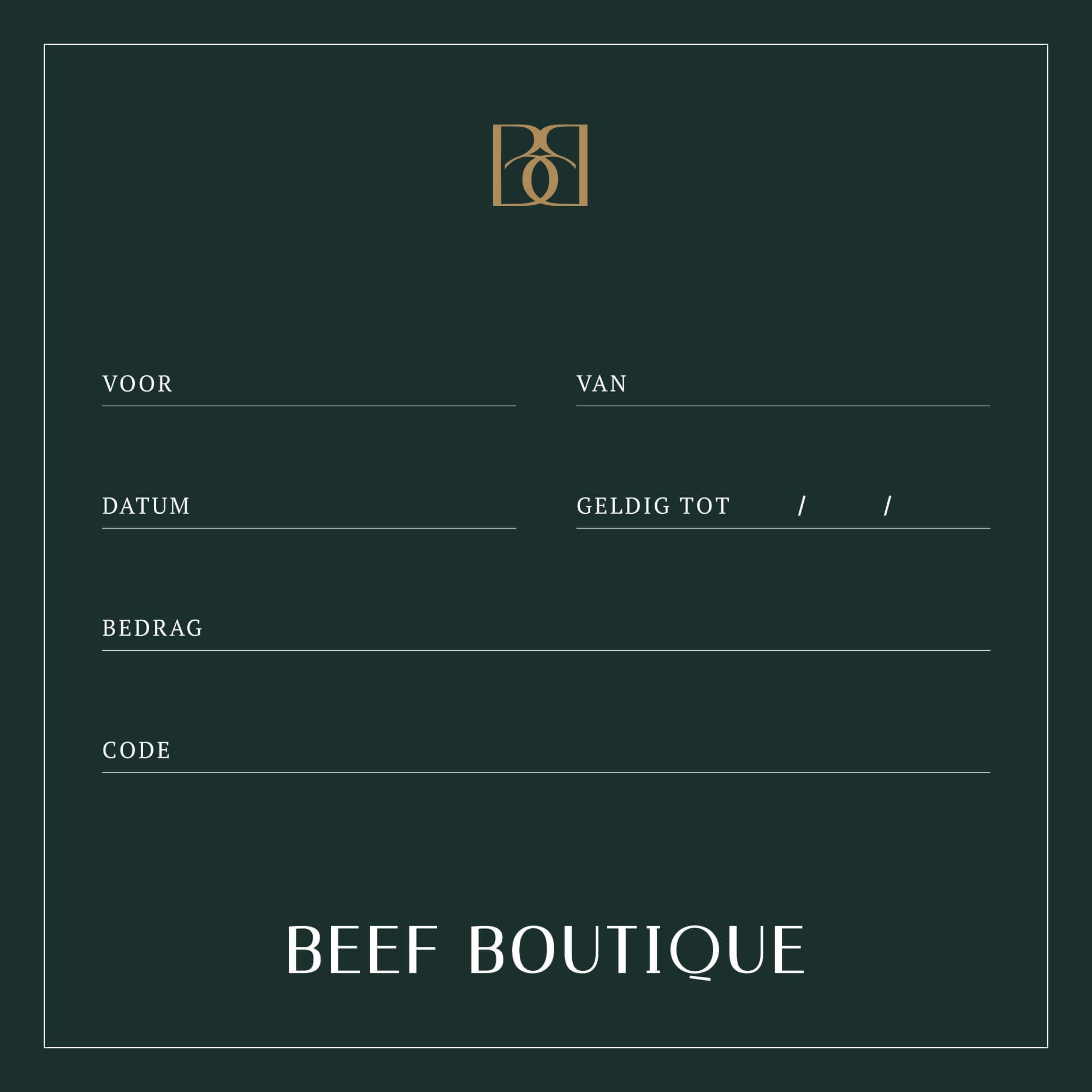 Beef Boutique Giftcard - Beef Boutique
