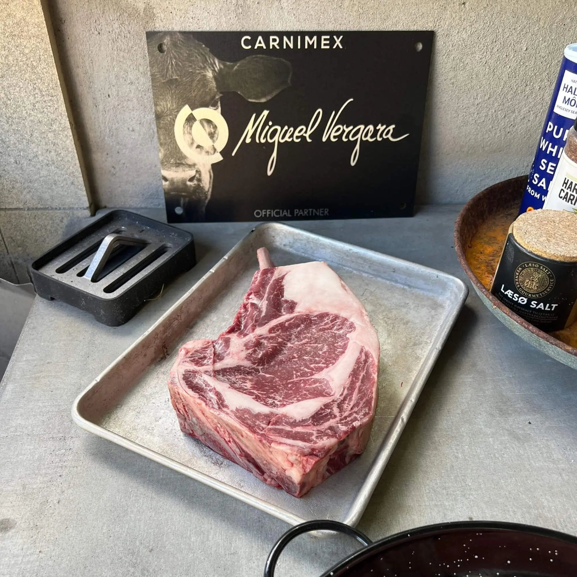 Miguel Vergara Tomahawk Steak - Beef Boutique