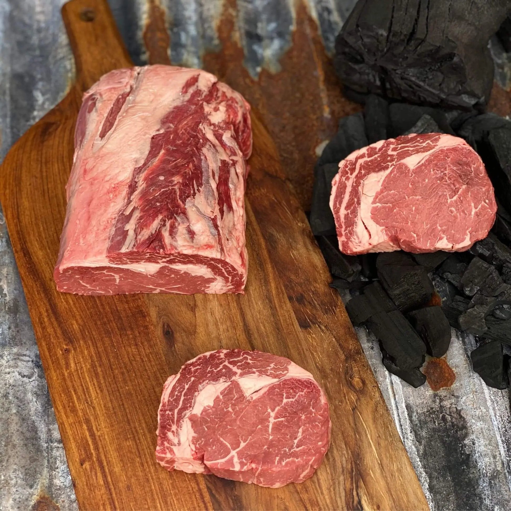 The Black Ribeye (geportioneerd) - Beef Boutique