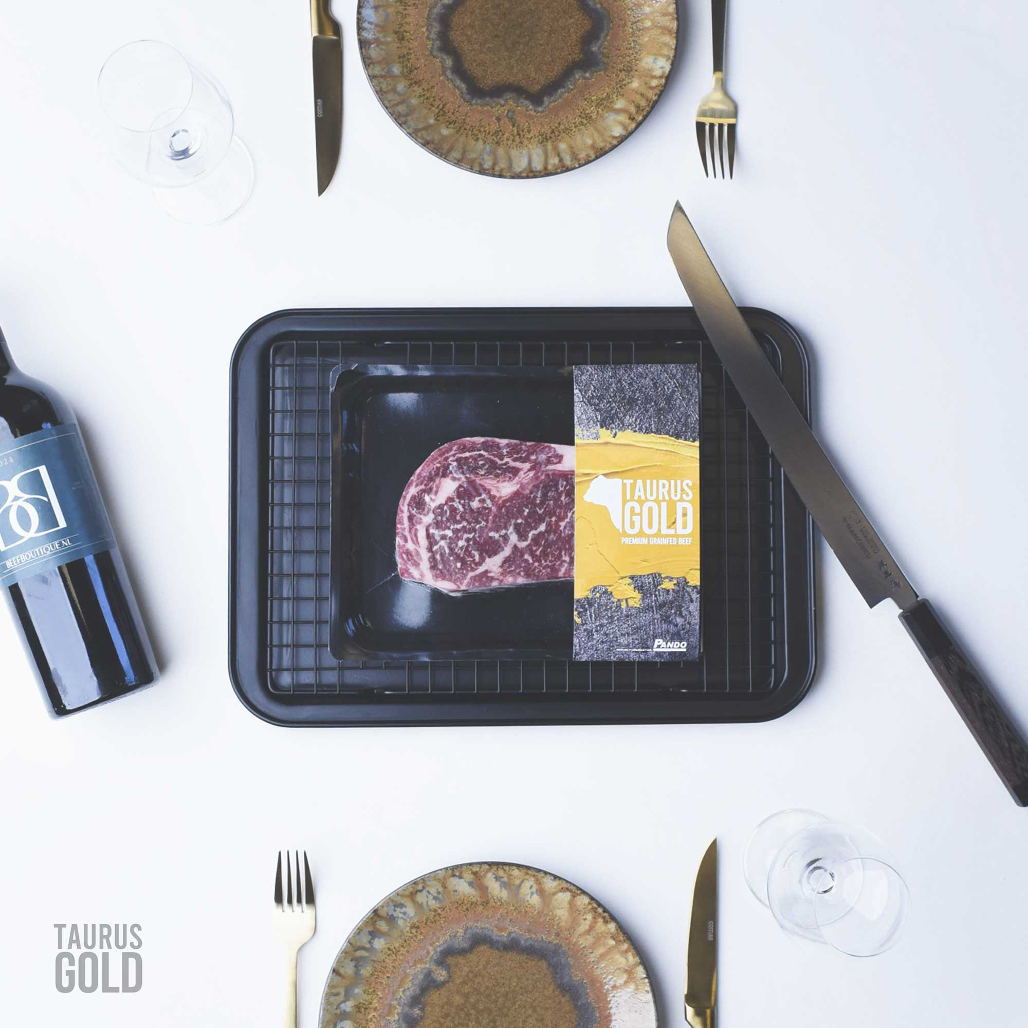 Taurus Gold Ribeye (geportioneerd) - Beef Boutique