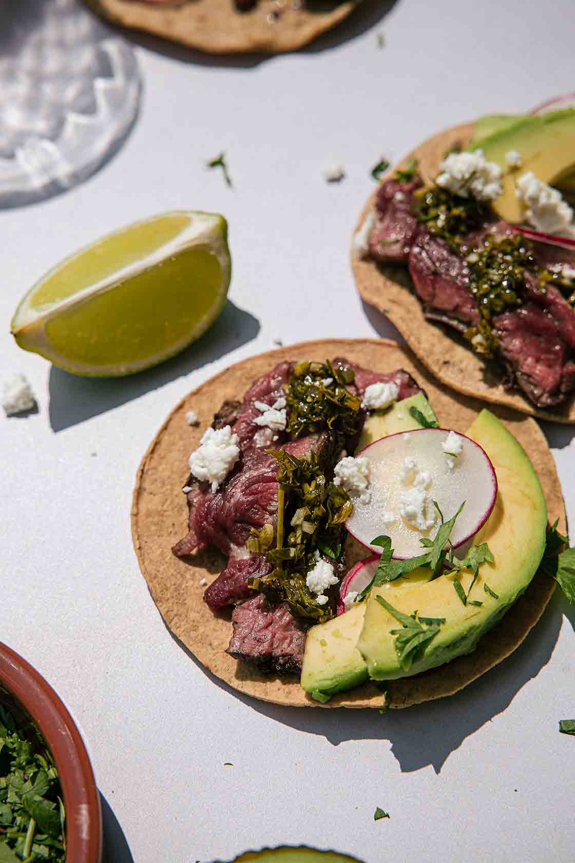 Skirt Steak taco's